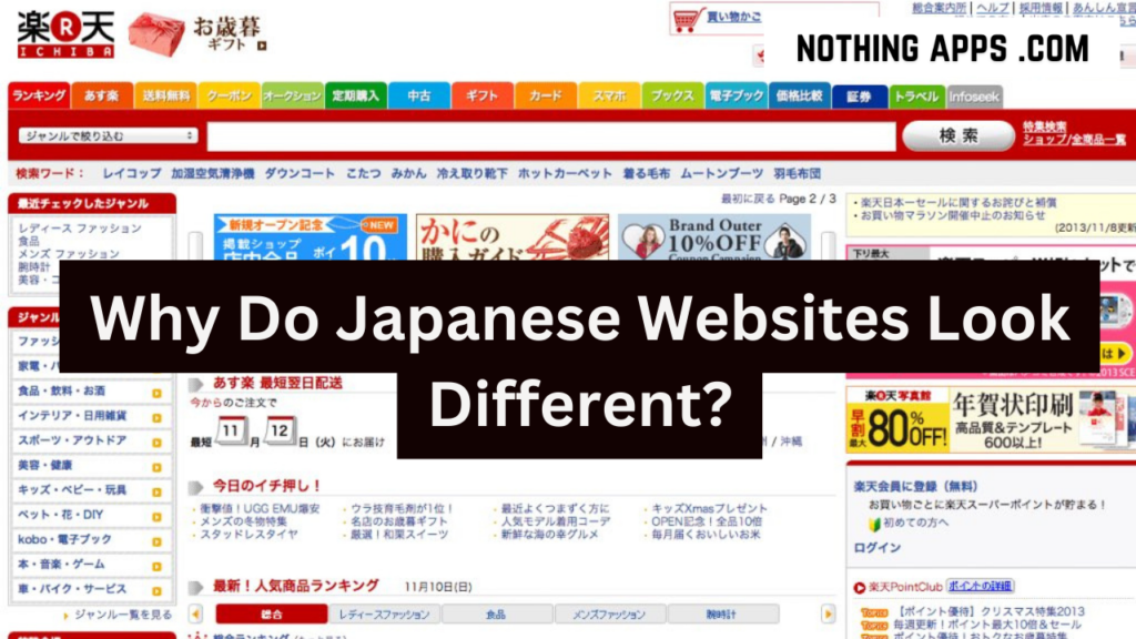 Japanese website analysis